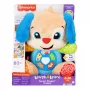 Giocattolo educativo interattivo MATTEL Fisher-Price Lern- und Lachwelpe JFD27 – luci, suoni, tasti per l'apprendimento precoce