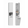 Armadietto bagno NEL III 31x30x174 cm, bianco opaco