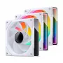 Ventola per case Jonsbo ZK-120W Reverse ARGB bianca da 120 mm PWM, cavo con guaina