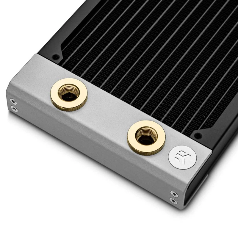 Raccordo EK Water Blocks ottone oro altezza 3,75 mm diametro 2,3 cm