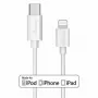 Cavo USB MediaRange MRCS215 1 m USB-C USB-C/Lightning bianco