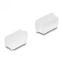 DeLOCK 67121 Tappo parapolvere per porte 2 pz VGA trasparente PVC