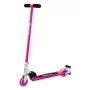 Monopattino classico Razor S Spark Sport per bambino, pieghevole, telaio e pedana in acciaio, 2 ruote, altezza 825 mm, carico max 100 kg, nero/rosa