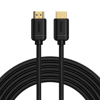 Cavo Baseus 2x HDMI 2.0 4K 60Hz, 3D, HDR, 18 Gbit/s, 5 m (nero)