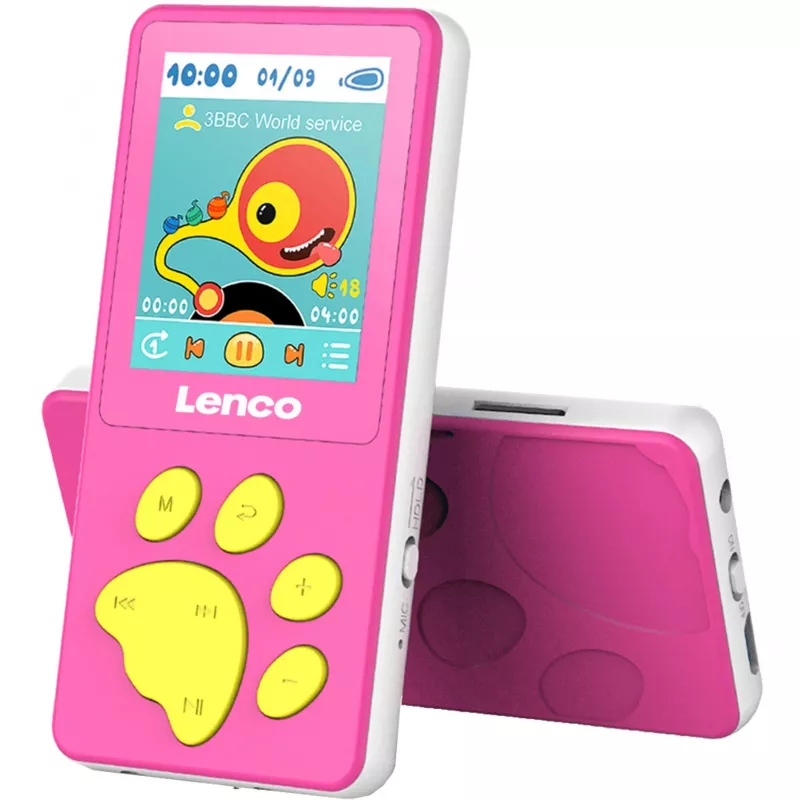 Lettore MP3/MP4 Lenco XEMIO-560PK 8 GB rosa (XEMIO-560PK)