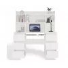 Set scrivania KUBA + elemento di estensione, bianco