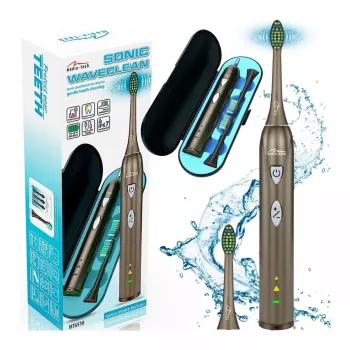 Spazzolino Media-Tech SONIC WAVECLEAN adulti marrone