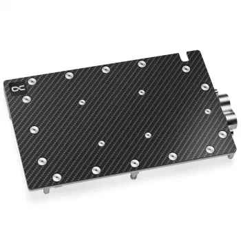 Water block + Backplate Aquatuning GmbH 13395 alluminio carbonio rame 1/4
