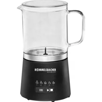Rommelsbacher monta latte 500ml acciaio inox nero MS 625 (MS 625)