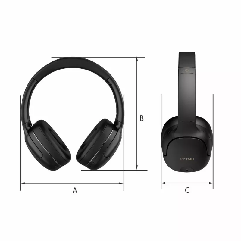 Cuffie Manta HDP1001BK Rytmo Elegance nero
