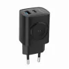 Caricabatterie USB-A USB-C 20W PowerDelivery Quick Charge 3.0, nero