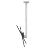 Barkan 3500 supporto da soffitto per TV, completamente orientabile, 13-65", 40 kg, bianco