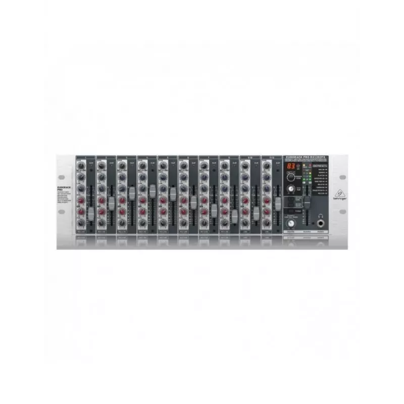 Behringer RX1202FX V2 mixer audio 12 canali grigio