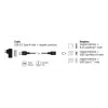 Cavo USB DeLOCK 88165 1 m USB A nero