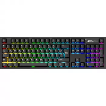 Tastiera meccanica Sharkoon OfficePal KB70W — switch lineari silenziosi, wireless