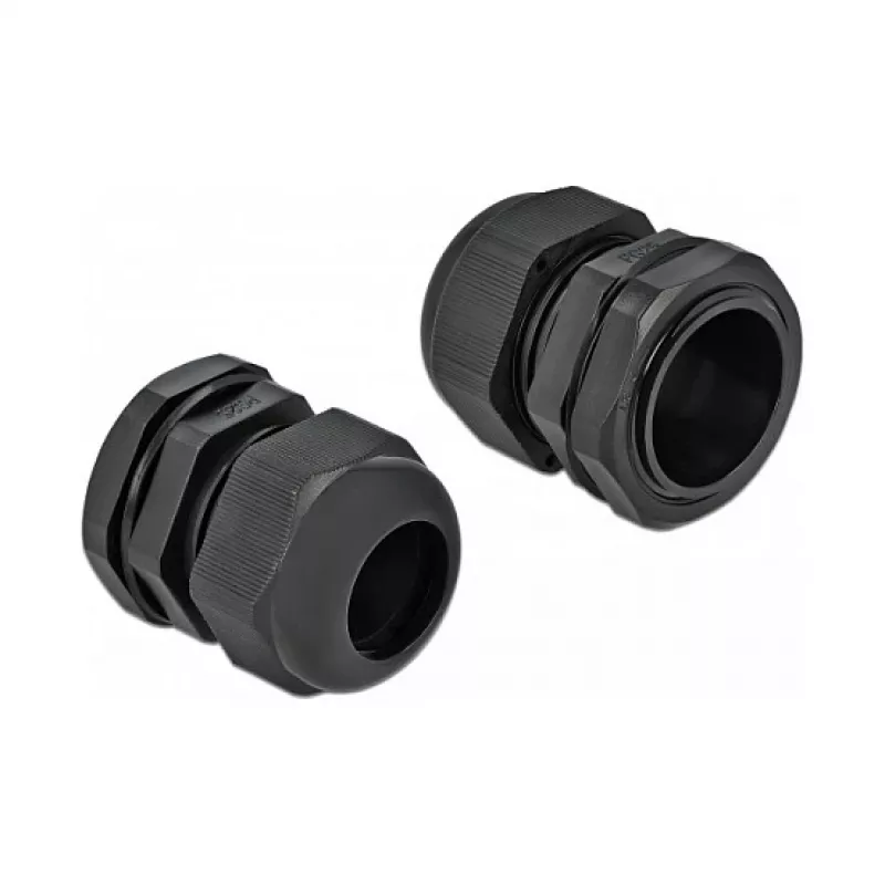 Pressacavo DeLOCK 60224 nero plastica 10 pz.