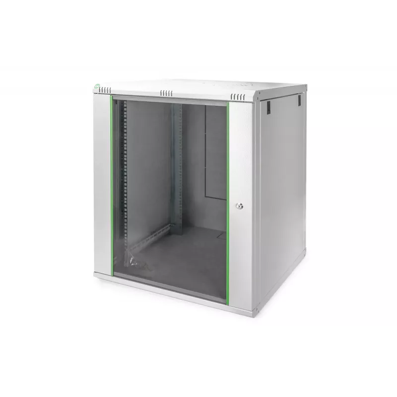 DIGITUS Professional Dynamic Basic Series DN-19 16U-6/6-EC - armadio - adatto per montaggio a parete - grigio, RAL 7035 - 16U - 48,3 cm (19