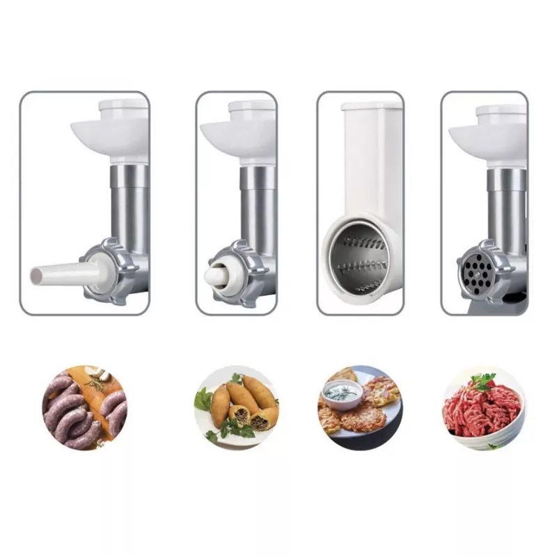 Tritacarne con accessorio affettatrice M200ZT Eldom