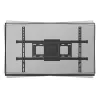 Maclean MC-789 staffa TV da parete, 32-85 pollici, 60 kg, VESA max 600x400, nero