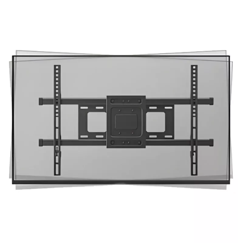 Maclean MC-789 staffa TV da parete, 32-85 pollici, 60 kg, VESA max 600x400, nero