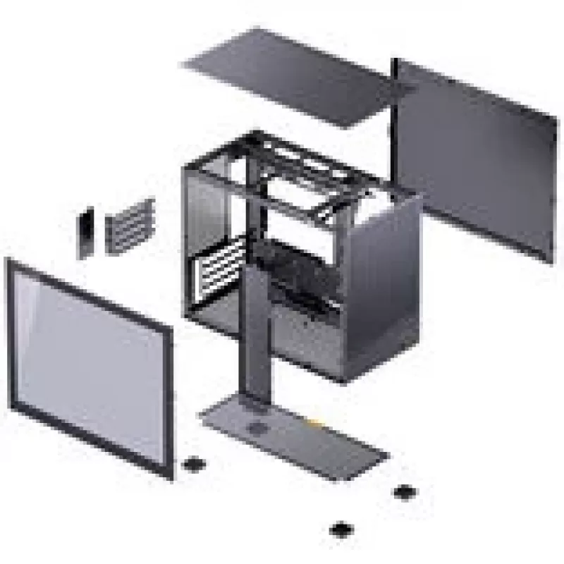 Case per computer Jonsbo D32 STD Mini Case mATX nero