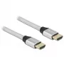 Cavo HDMI DeLOCK Ultra High Speed 48 Gbps 8K 60 Hz argento 3 m