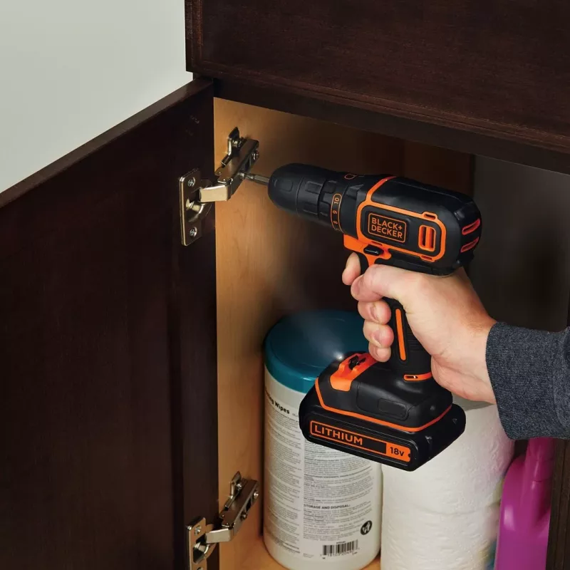 Black & Decker BDCDC18K-QW trapano nero, O