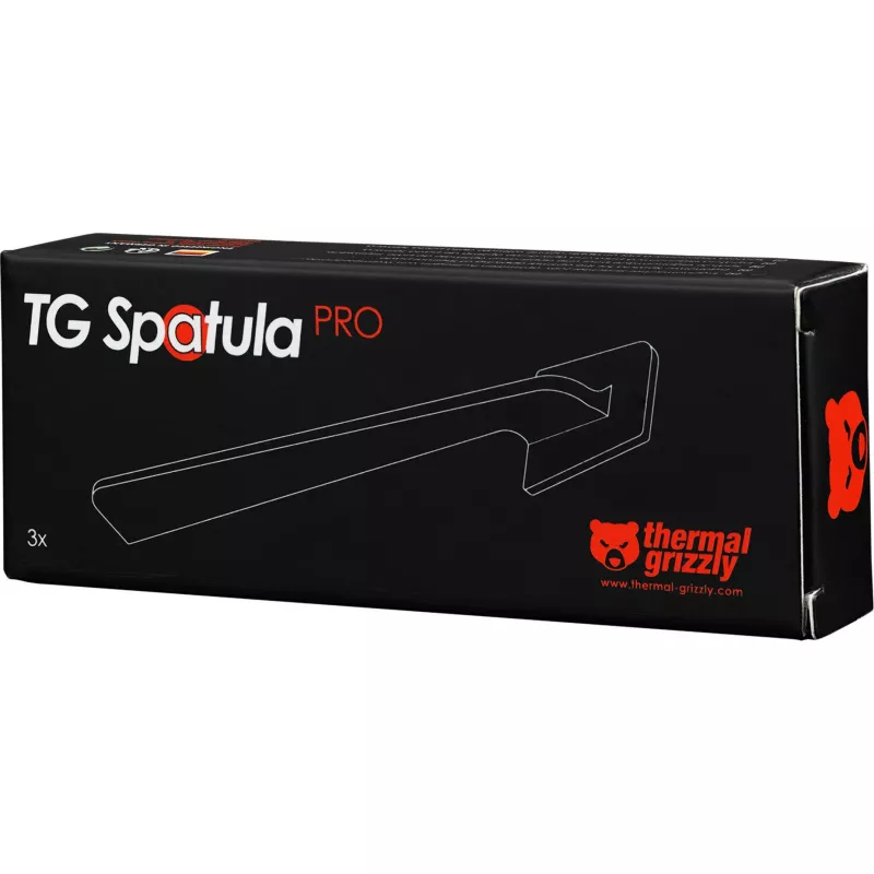 Thermal Grizzly Spachtel Pro applicatori — set da 3 per applicare pasta termica