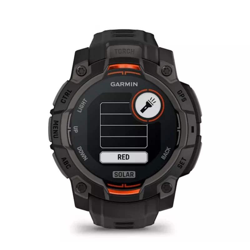 Garmin Instinct® 3 – 45 mm, orologio solare nero