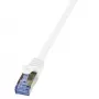 Cavo di rete LogiLink 50 m Cat.6A RJ-45 S/FTP bianco