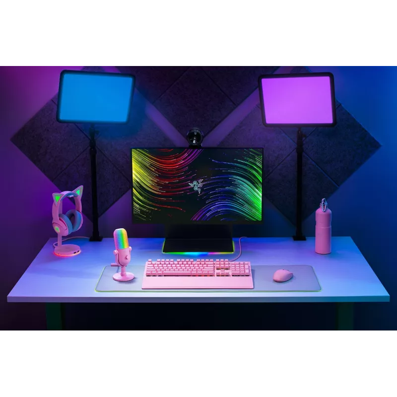 Razer Seiren V3 Chroma rosa microfono per PC