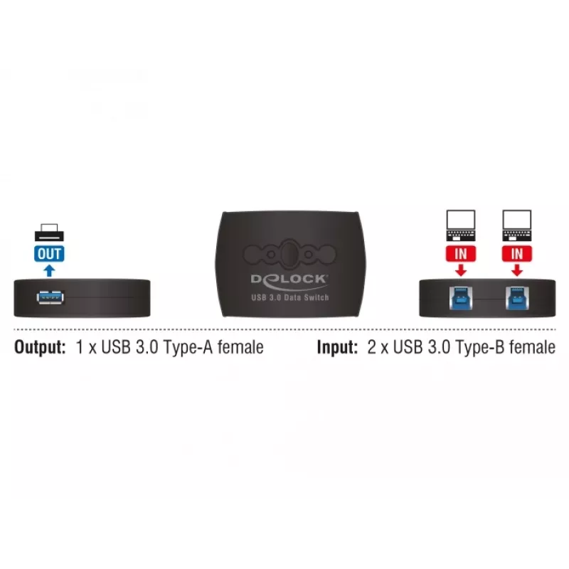 Switch dati DeLOCK 87723