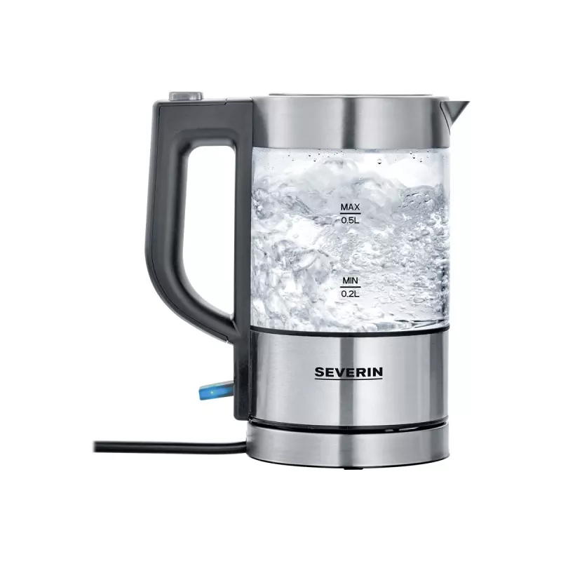 Severin WK 3472 bollitore 0,5 l argento 1100 W (WK3472)