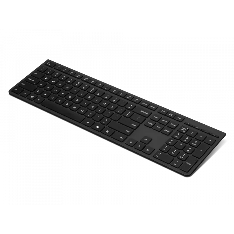 Lenovo Professional Wireless Rechargeable Keyboard AI Tastiera wireless ricaricabile, layout estone, grigio (4Y41R64545)