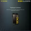 Powerbank portatile Nitecore NB10000 — 10000 mAh, USB‑A + USB‑C, uscita totale 38 W, grigio
