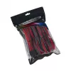 Cavo di alimentazione interno CableMod CM-PCAB-BKIT-NKCR-3PK-R carbon red