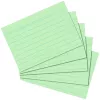Scheda per schedario Herlitz 1150655 verde 100 fogli 1 pz.