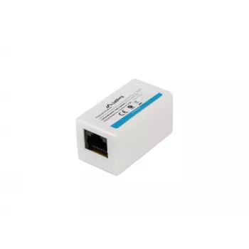 Lanberg AD-RJ45-RJ45-OU6 giunto RJ45 Cat.6 UTP, bianco