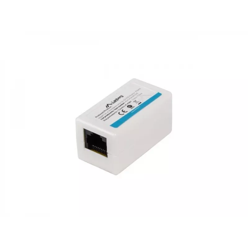 Lanberg AD-RJ45-RJ45-OU6 giunto RJ45 Cat.6 UTP, bianco
