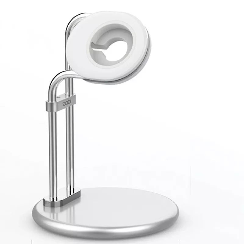 Supporto di ricarica per Apple Watch SAW-300 a induzione argento