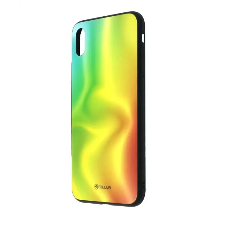 Vetro temperato di protezione display Tellur per iPhone XS Max – superficie seta stampata