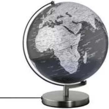 Globo da tavolo TROIKA G3011T-BKSI/CB — globo da tavolo compatto per la scrivania
