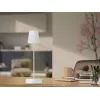 Beper P201UTP404 lampada da terra LED ricaricabile, altezza regolabile, 2,5 W, dimmerabile, metallo, bianca