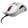 Glorious Model D mouse da gaming - bianco, lucido + Grip Tape - nero