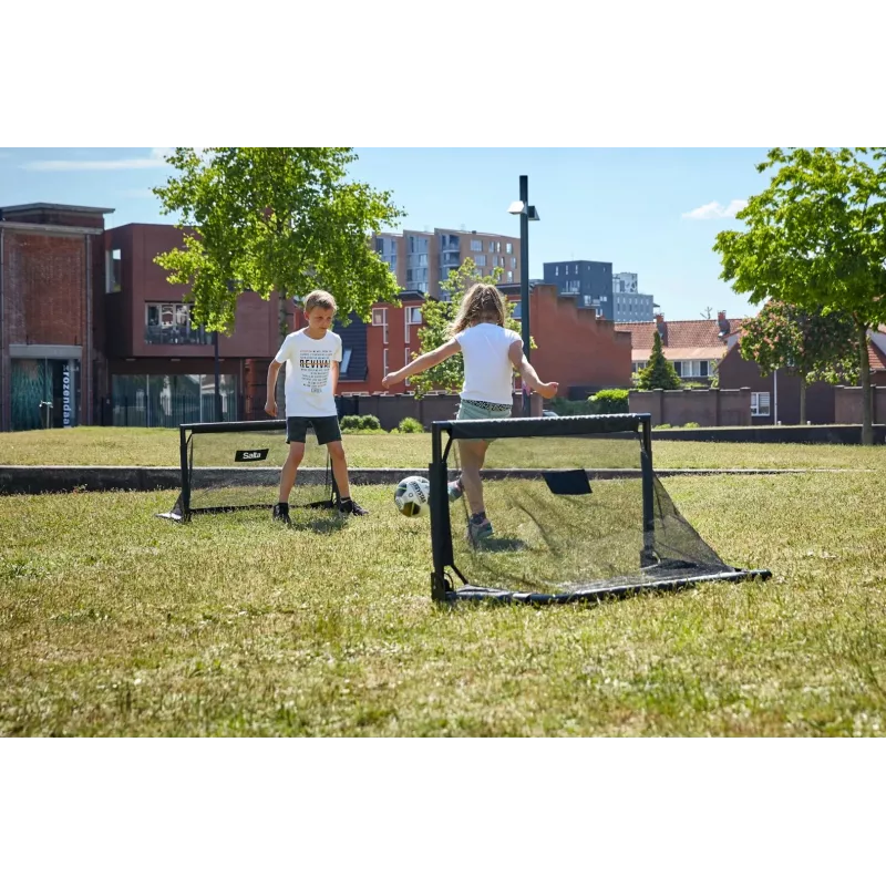 Salta Challenge porte da calcio pieghevoli 100 x 60 x 60 cm, 2 pz