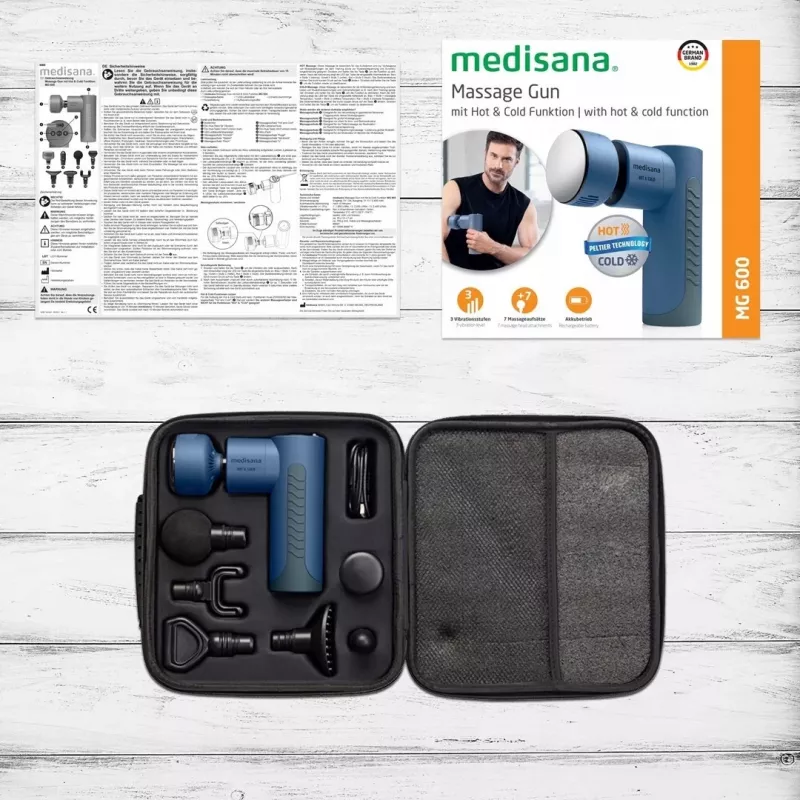 Medisana MG 600 massaggiatore universale nero, blu