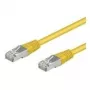 Wentronic Goobay cavo patch CAT 5e, F/UTP, giallo, 5 m - misto rame CCA (50168)