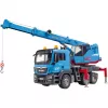 BRUDER MAN TGS autocarro con gru blu ABS 03771