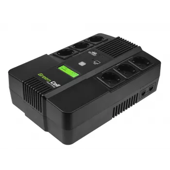 Green Cell AiO 800VA LCD UPS gruppo di continuità Line-Interactive 0,8 kVA 480 W 6 prese