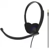 Koss CS200i headset cuffie con archetto cablate ufficio/call center nere